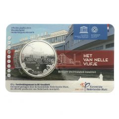 Nederland; 5 euro; 2015; Het Van Nelle Vijfje in Coincard (BU)
