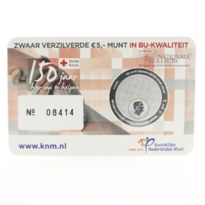 Nederland; 5 euro; 2018; Het Rode Kruis Vijfje (BU)
